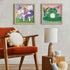 Arteza Kids Paint by Numbers Kit, 10" x 10", Fairytale Canvas Painting with 2 Canvases & 24 Acrylic Paints