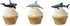 Sharks Figures Sea Animals Whale Toys Set, Ocean Animal Action Figures, 12 PCS for Kids Bath, Beach, and Parties