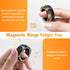 Upgrade Fidget Spinner for Stress Relief,Magnetic Fidget Spinner Rings with Relax Sounds,Stainless Steel Ring Toy