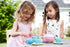 Set, 4C 17 Communication Green Toys Tea Pink - Piece Pretend Play, Motor Skills, Language & Kids Role Play Toy. No BPA