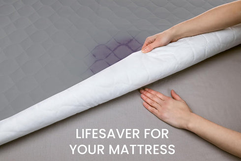 2000ml 33" 27", Lynmark Toddler Potty Training Bed Pads - Soft Waterproof Bedwetting Pee Protector Mat for Kids