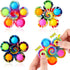 Fidget Spinner Bulk 4 Pack, Sensory Fidget Toys for Kids Adults, Anxiety Stress Relief, Birthday Party Favors Goodie