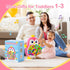 1 1-3 5 12-18 1st ToddlerCley Musical Penguin Toys for Year Old Girl Gifts, Learning Educational Baby Toys for Year