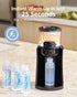 4 72H Water Warmer, HEYVALUE Baby Bottle Warmer, Formula Maker with Night Light, Temperature Control & Keep Warm