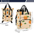 SUABO Backpack Tangerine Baby Diaper Bag Large Bag Waterproof Travel Diaper Bags for Moms and Dads