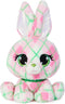 P.Lushes Pets Kennedy Karrats Designer Fashion Plush Toy - Collectible Bunny Stuffed Animal, Pink and Green, 6”