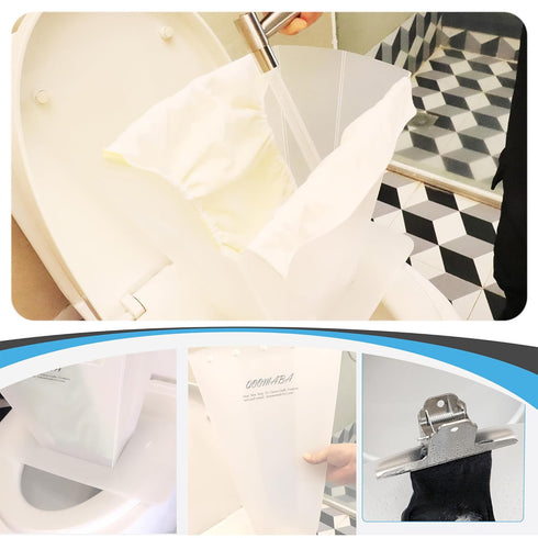 QOOMABA Cloth Diaper Sprayer Splatter Shield - Snap Design to Avoid Falling, Stable Placement Allows for One-Handed