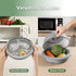 Haakaa Multipurpose Silicone Microwave Bottle Sterilizer & Steamer Reusable Collapsible Microwave Sterilizer for Baby