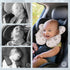 Baby Travel Pillow Upgraded, Soft Baby Head Support Pillow for Newborn Toddler, Babies Neck Car Seat, Pushchair