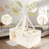 Kandishiex US Baby Diaper Caddy with Removable Dividers Portable Diaper Caddy Organizer Practical Diaper Organizer