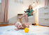 Clarke & Madison 0-6 50x50in Premium Baby Play Mat - Extra Thick Soft Cushion Play Mat, Play Mat for Babies Months