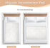siphylline 52" 34" Cartoon Moon Star Silver Grey Extra Large Resuable Changing Pad Covers Highly Absorbent Pee Pads
