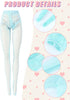 Sotiff 10 Pairs Handmade Doll Lace Stockings, Long Sock Female Doll Socks, Casual Accessories for DIY Baby Doll Clothes