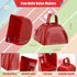 24 24" Jenaai Pcs Cheer Team Gifts Bulk Collapsible Stadium Horn Hand Clappers Metal Cowbells Team Cheering Spirit