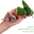 28 Pcs Native American Indians Figures Set - Cowboys Historical Diorama Materials Kit with Mixed Model Trees and Green