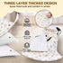 Newborn,35"x35"Universal LAT LEE AND TOWN Winter Baby Car Seat Blanket for Baby Wrap Blanket with Ruffle Hood,Winter