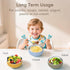 3 Pack, 5 Bella's Friends Stainless Steel Baby Bowls with Silicone Sleeve for Toddlers Kids Feeding, Non-Slip