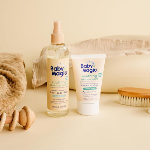 8 oz Baby Magic Soothing Clean-Up Spray, Vanilla & Oat, Hypoallergenic