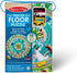 Melissa & Doug Round the Shore Tracks Cardboard Jigsaw Floor Puzzle - 48 Pieces with Wind-Up Vehicles for Boys and