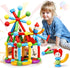 MAGBLOCK 136PCS Magnetic Sticks Blocks - Construction Building Toys for 3+ Years Old, STEM Educational Gifts