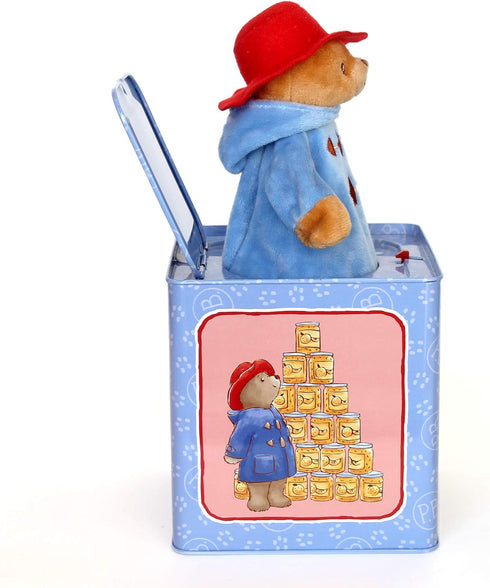 YOTTOY Paddington Bear Collection | Jack-in-The-Box Infant Plush Toy with Music, Paddington for Baby