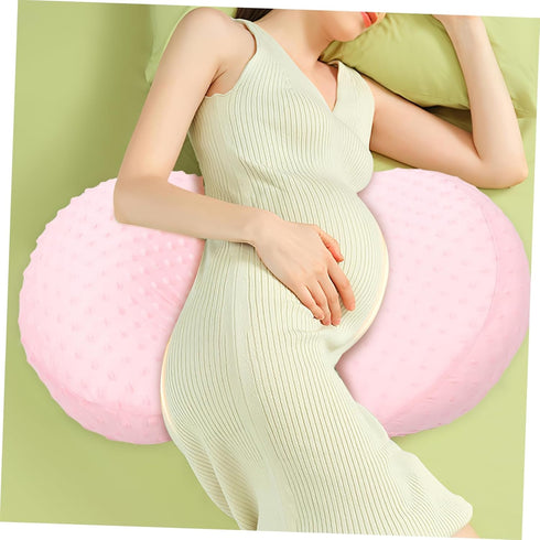 Small Cooling Pregnancy Pillow - Comfortable Lumbar Support for Expecting Moms