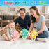 Tummy 3-6 6-12, 12-18 1 Dancing Squid Baby Toy, Infant Time Toys for Months, Interactive Crawling Octopus with Music