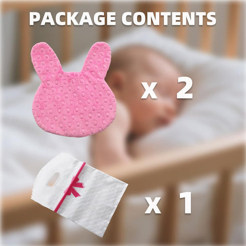 Generic 2 Pack Scented Bonding Comfort Bunny for NICU Babies to Ease Separation Anxiety, Keeps Moms Scent Close