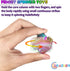 Fidget Spinner Toys Cube Adults, Easter Basket Stuffers for Teens Metal EDC Cool Desk Gadgets Office Toys Small Anxiety