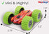 Haktoys 2 Pack Mini Remote Control Stunt Car, High Speed RC Rotating & Tumbling Double-Sided Toy Vehicle for Kids