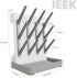 Countertop-Holds 12 IEEK Baby Bottle Drying Rack,Large Vertical Drying Tower Bottle Rack Holder Space Saving Standing