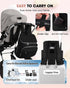 NatuFuse Backpack, Backpack Baby Diaper Bag Expandable Baby Bag for Girl Boy, Travel Diaper with Insulated Pocket