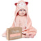 MINIBOO Hooded Baby Towels for Newborn & Toddler - Super Soft Baby