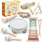 LeeQee Montessori Toys for 1 2 3 Year Old - Wooden Toys Baby