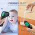 Touchless Thermometer for Adults, Digital Infrared Thermometer Gun with Fever Alarm, Fast Accurate Results (Black)
