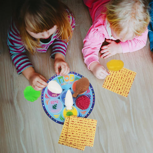 Set- Rite Lite Toy Passover Plastic Seder Food Decorations For Pesach Holiday