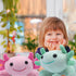 DYBFONO 10.8 Axolotl Plush Toy, Soft Cute Axolotl Stuffed Cotton Plush Pillow Kawaii Salamander Animal for Boys Girls