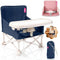 YEFAJUMP Portable Baby Chair, Baby Beach Chair with 2-Pack Interchangeable Seat Covers, Portable