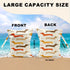 CFGBFDGH 2Pcs 12x10 Inch, Dog Wet Bags Cute Dogs Waterproof Travel Laundry Bags, Washable Reusable Wet Dry Bag
