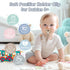 Holder,4 Pack TYRY.HU Ribbon Pacifier Clip Binky Paci Holder Clips, Pacifier Leash for Boys and Girls, Soft Webbing
