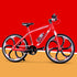 1:10 Scale Die-Cast Alloy Mini Mountain Bike Bicycle Model Toy Desktop Decoration Crafts for Cycling Lovers Bike Racers