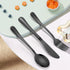 LIANYU 12-Piece Black Kids Silverware Set, Stainless Steel Toddler Flatware Set for 4, Includes Knife, Fork, Spoon,