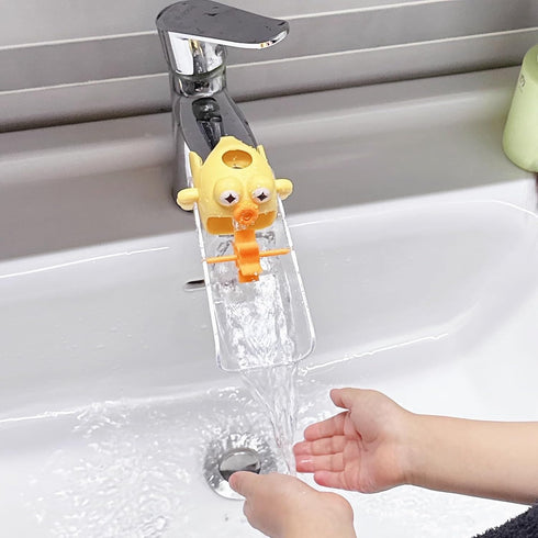 Benjiuun Faucet Extender for Toddlers,Sink Extender for Toddlers with Double Connector Design Suitable for Bathroom