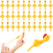 BUVUDI 30 Pieces Rubber Chicken Slingshot Rubber Chickens Flying Chicken Slingshot Flicken Chicken