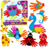 HAPMARS Animal Paper Art Craft Kit for Kids, 16 pcs Make Your Own Craft Projects for Boys Girls Age 3-8