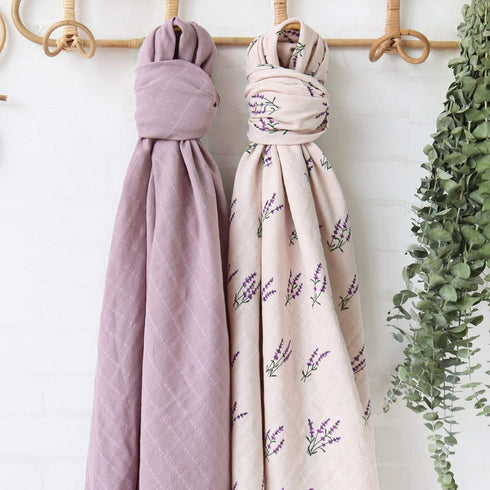 47 47 inches, LifeTree Baby Swaddle Blankets Girls, Organic Muslin Swaddle Blankets Unisex Swaddling Wrap Receiving