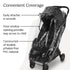 V3 UPPAbaby Minu Rain Shield - Waterproof and Windproof Coverage - Ventilated Design - Quick Attachment - Easy Access
