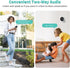 Alaga 2K 2 64G Indoor Security Camera, Baby Monitor, AI Motion Detection, Way Audio, Night Vision, Compatible
