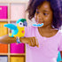 2 Pack 3+ Birds - Cockatoo & Blue Parrot - Slap Bracelet Interactive Plush Toy Birds, They Chat-Sing-Mimic Each Other