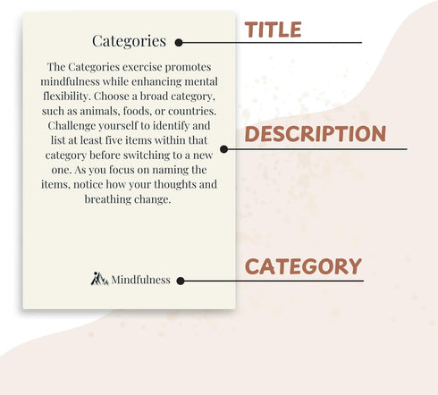 Raptor Studio, LLC Reset Somatic Therapy Cards with Exercises to Your Nervous System, Relieve Anxiety, Soothe Stress